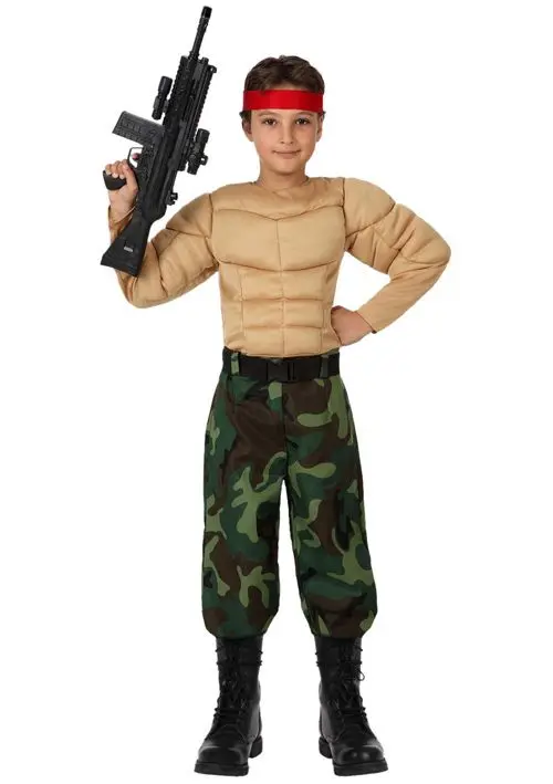 Costume MILITARE MUSCOLOSO
