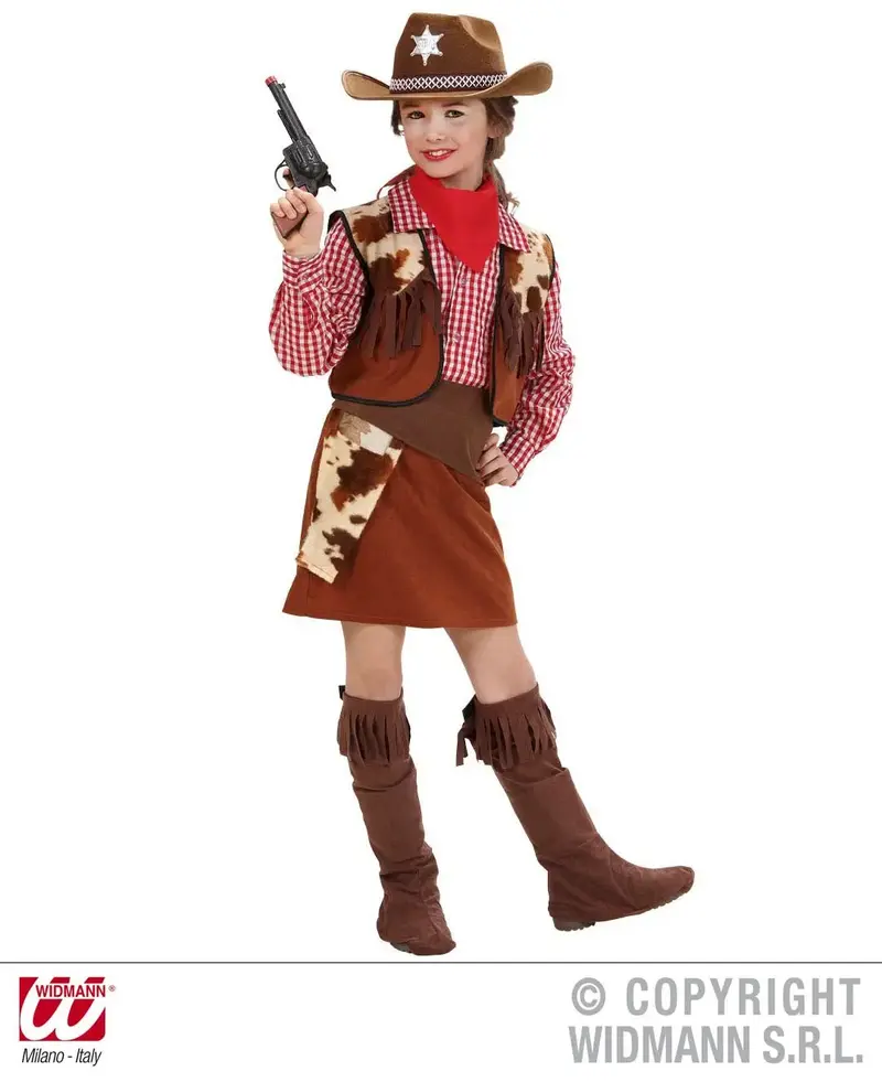Costume piccola COWGIRL