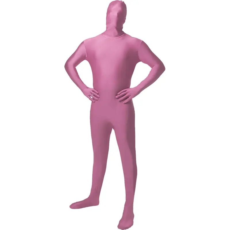 Costume Seconda pelle rosa adulto unisex