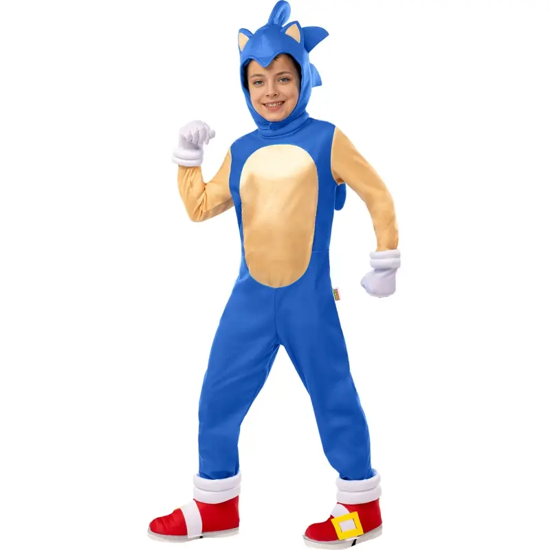 Costume ufficiale Sonic Deluxe per bambini