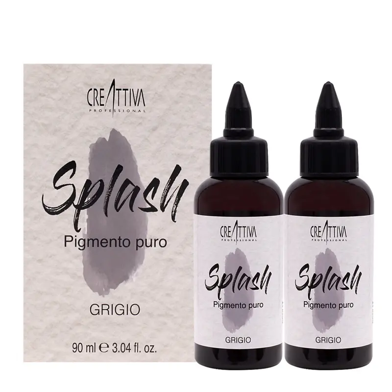 Creattiva Splash Pigmento Puro Grigio 2x90ml