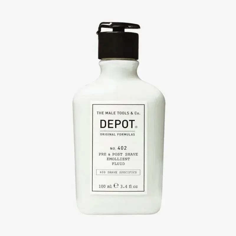 Depot No. 402 Pre Post shave Emollient Fluid prima e dopo la barba