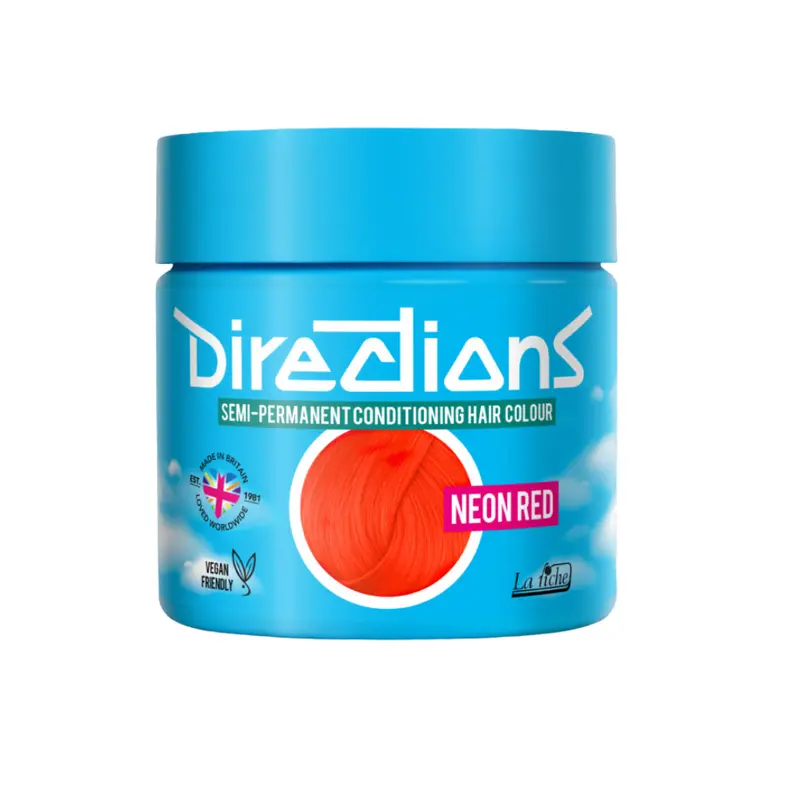 Directions Neon Red – Tinta Semipermanente 88 ml