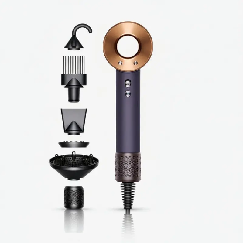 Dyson Supersonic Pro – Asciugacapelli professionale Still/Violet