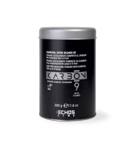 Echos Karbon 9 Charcoal Decolorante Extra Bleach 9 T 500 Gr
