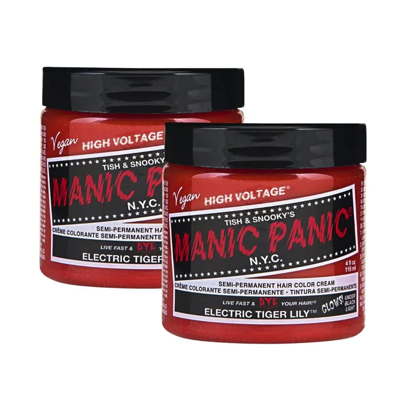 Electric Tiger Lily – Classic High Voltage 118 ml – Set 2 Vasetti (-10%)