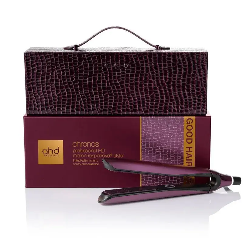 GHD Chronos Styler Cherry Chic - Piastra per capelli professionale limited edition