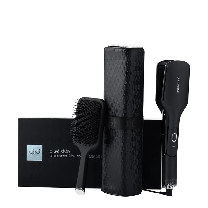 Ghd Duet Style Gift Set Xmas - hot air styler e paddle brush