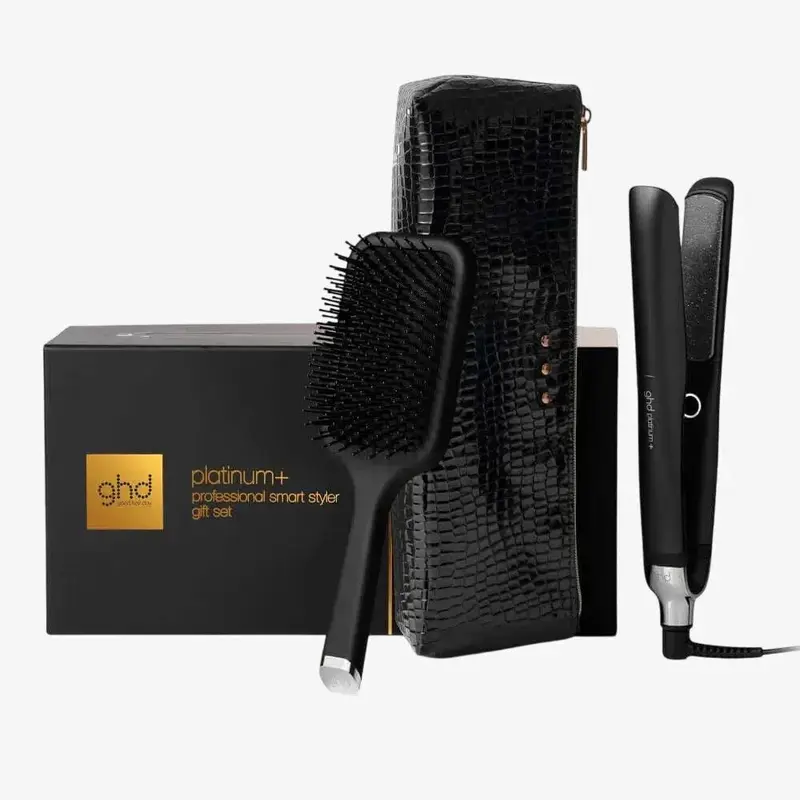 GHD Platinum+ Styler + Paddle Brush - set regalo piastra e spazzola