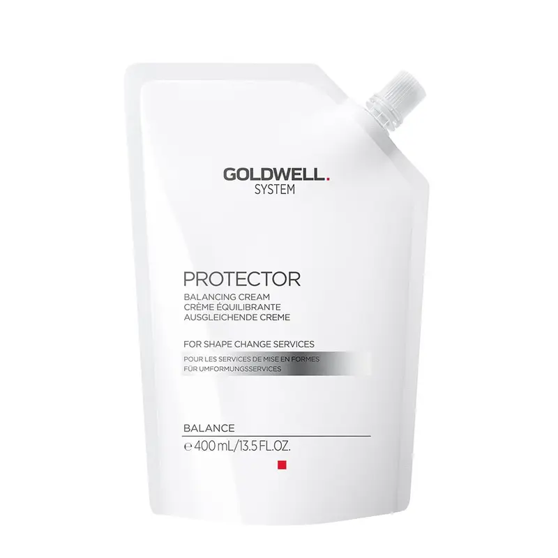 Goldwell Nuwave System Protector 400ml - balancing cream per capelli trattati e fragili