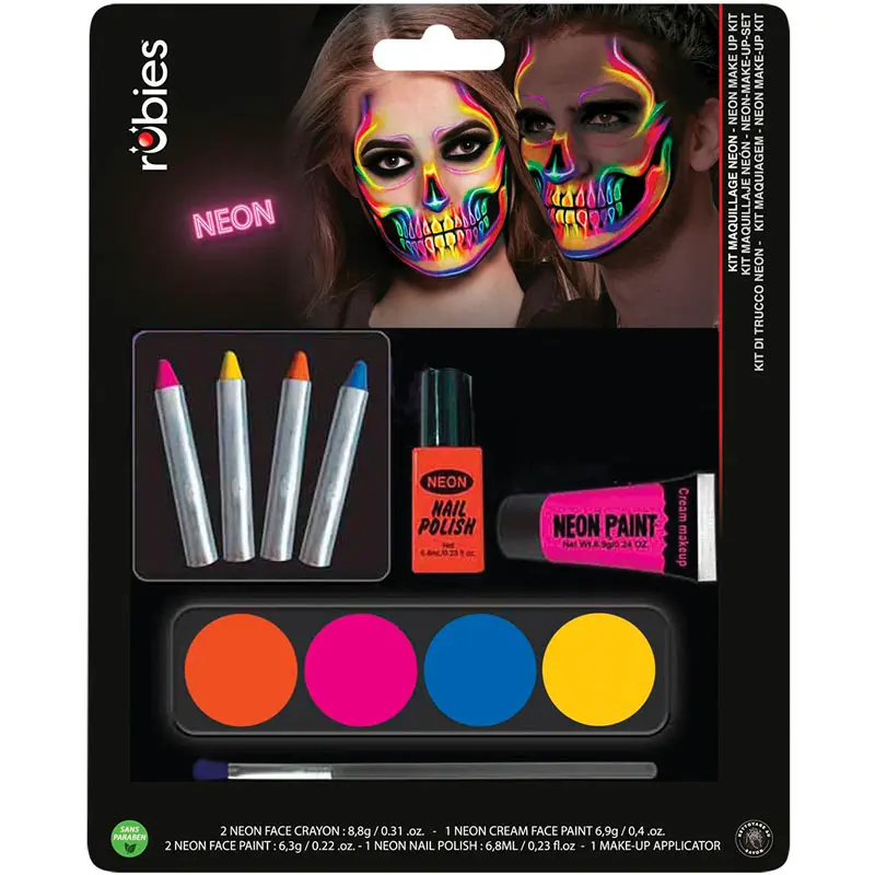 Kit trucco neon tutto in 1