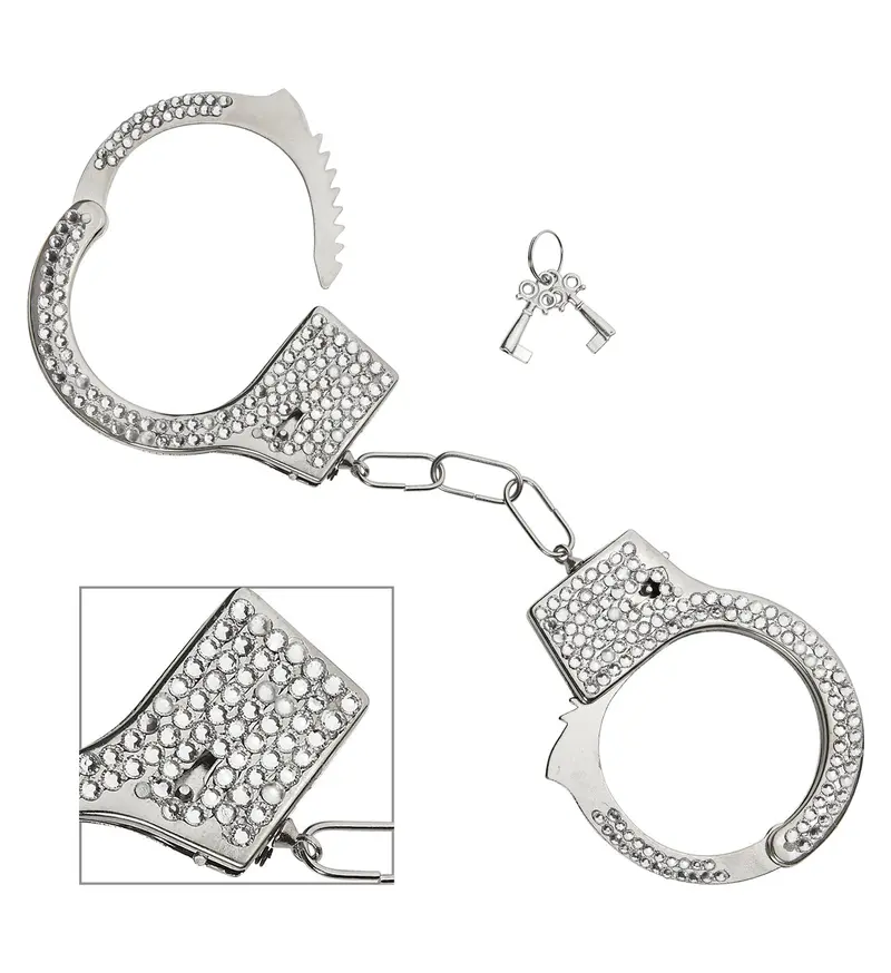 MANETTE IN METALLO CON STRASS