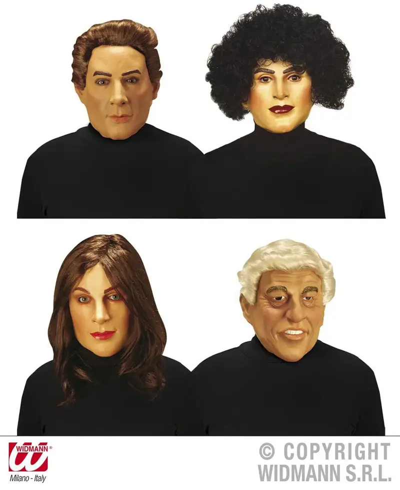 Maschera FRIENDS con parrucca
