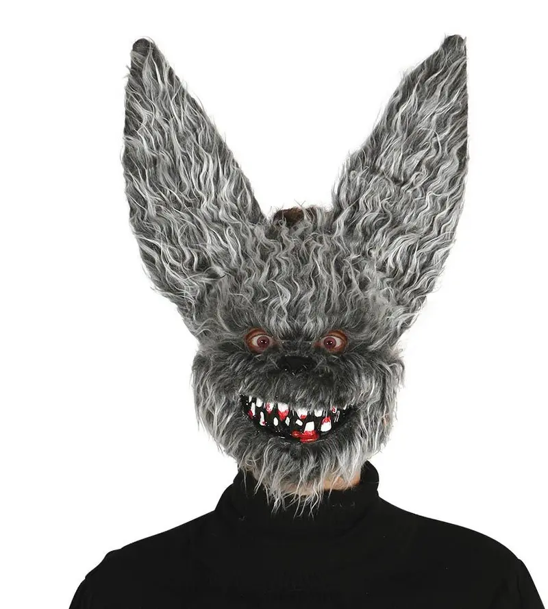 Maschera PIPISTRELLO maligno con pelo