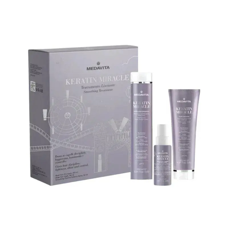 Medavita Keratin Miracle Kit Capelli Crespi