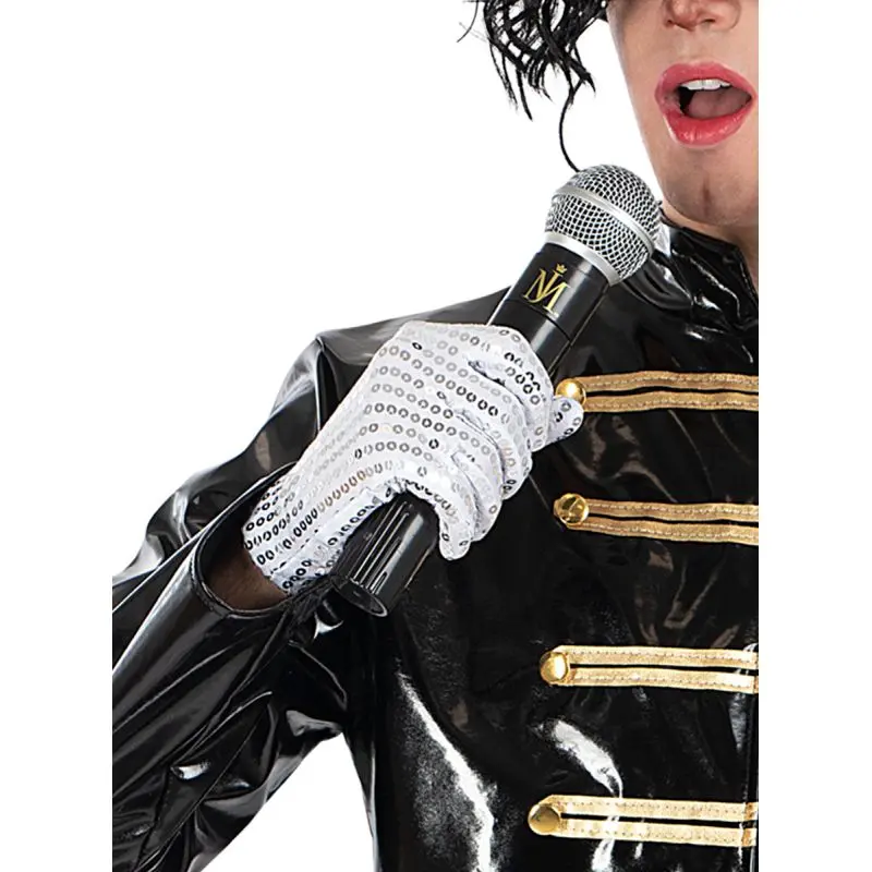 Microfono e guanto di Michael Jackson