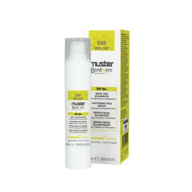 Muster Benexere 226V Siero Illuminante Antimacchia SPF50+