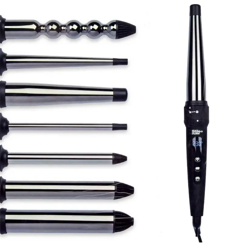 Muster Stile+ 7 in 1 – Ferro Arricciacapelli Professionale Intercambiabile