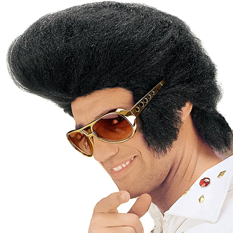 Parrucca Elvis Re del Rock