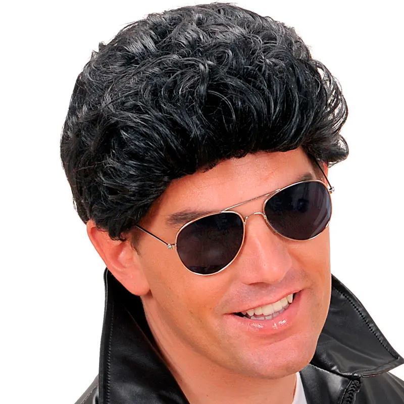 Parrucca Greaser nera
