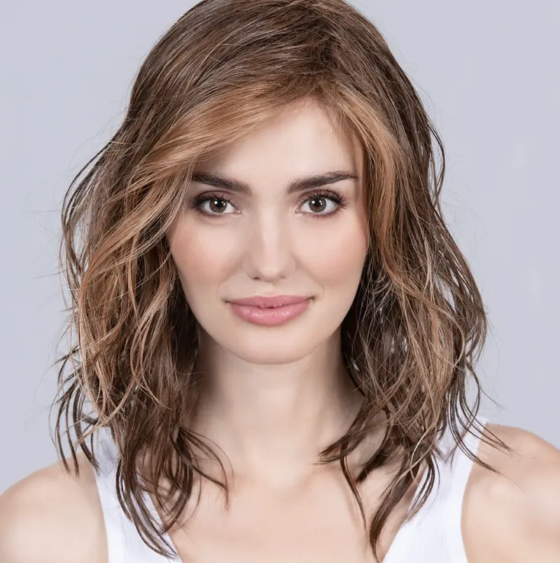 PARRUCCA TABU CAPELLI LUNGHI MOSSI FIBRA TERMORESISTENTE