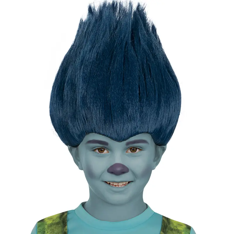 Parrucca Troll Branch per bambini