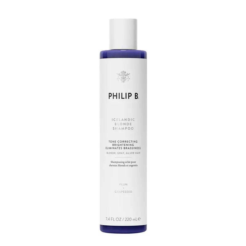 Philip B Icelandic Blonde Shampoo 220ml - shampoo antigiallo