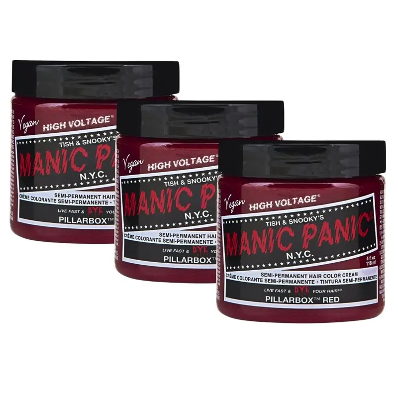 Pillarbox Red – Classic High Voltage 118 ml – Set 3 Vasetti (-15%)