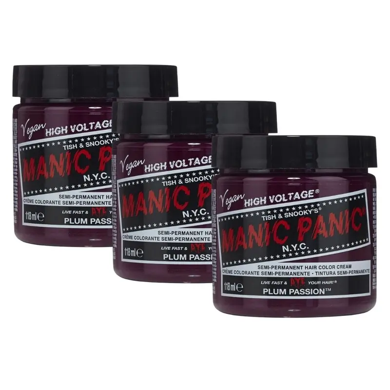 Plum Passion – Classic High Voltage 118 ml – Set 3 Vasetti (-15%)