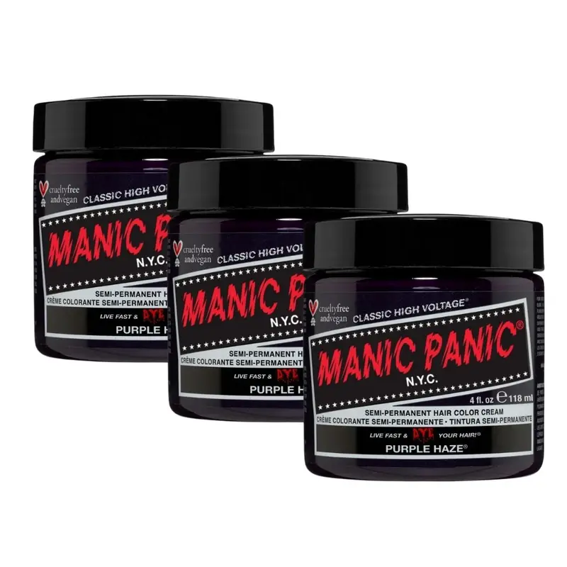 Purple Haze – Classic High Voltage 118 ml – Set 3 Vasetti (-15%)