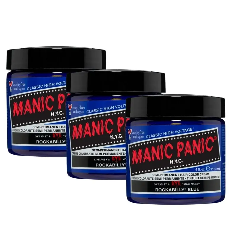 Rockabilly Blue – Classic High Voltage 118 ml – Set 3 Vasetti (-15%)