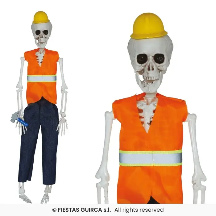 SCHELETRO OPERAIO APPENDIBILE 40 CM