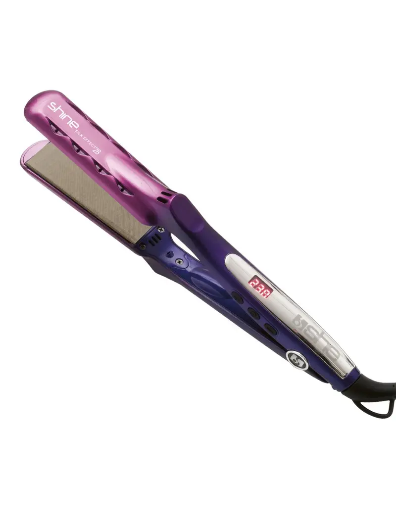 SHINE SILK EFFECT 28 Piastra per capelli con fibre di seta