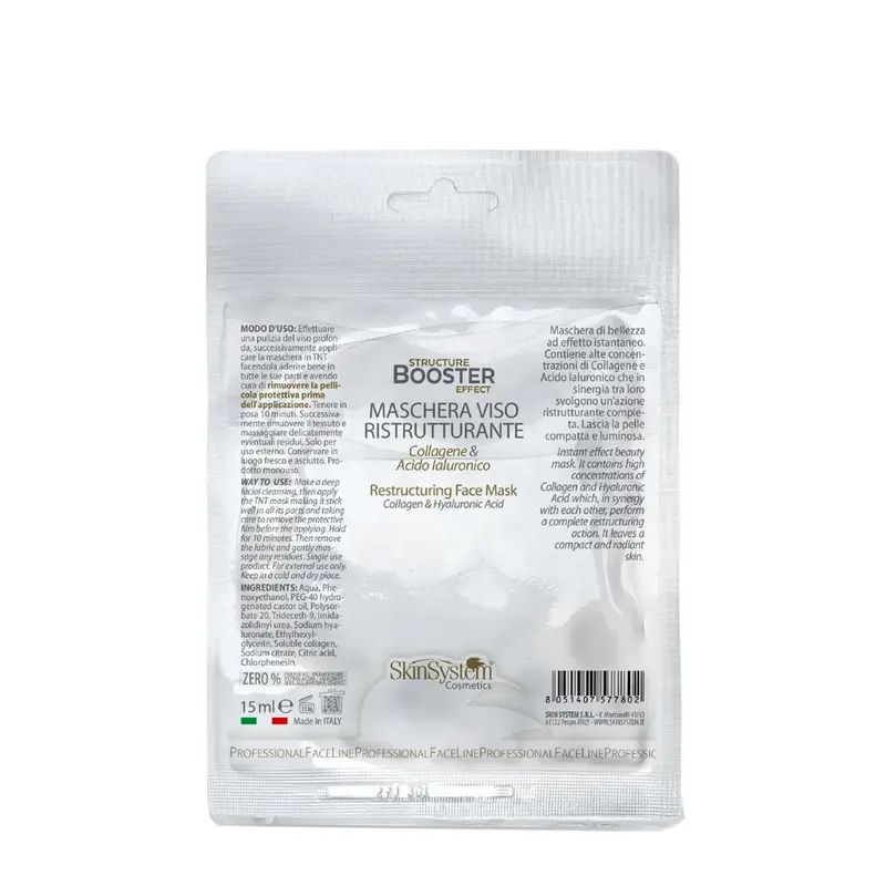 SkinSystem Restructuring Face Mask 15ml - maschera viso ristrutturante