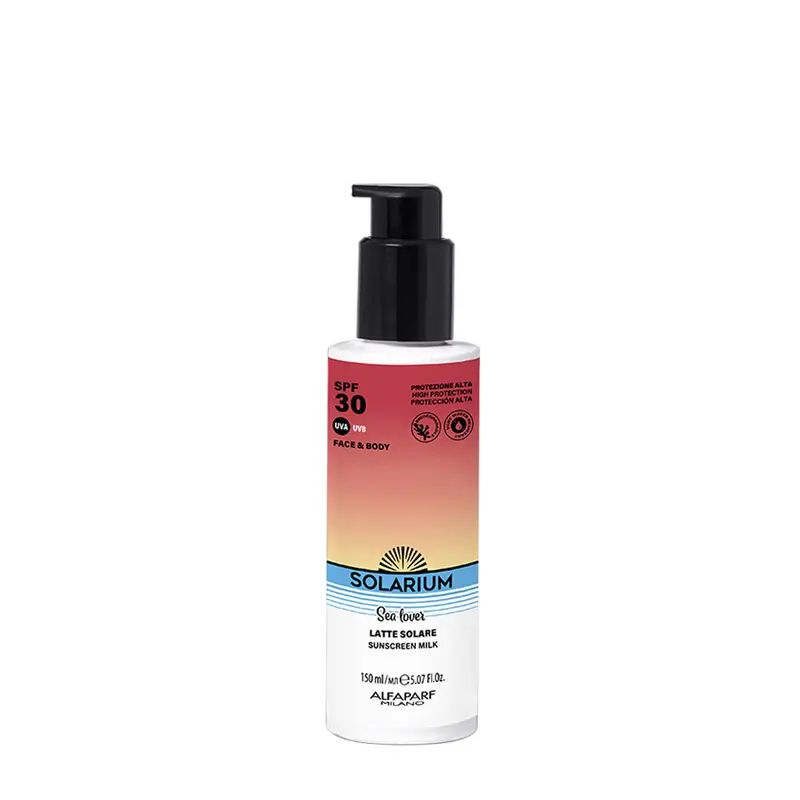 Solarium Sea Lover Latte Solare Spf30 150ml - viso e corpo