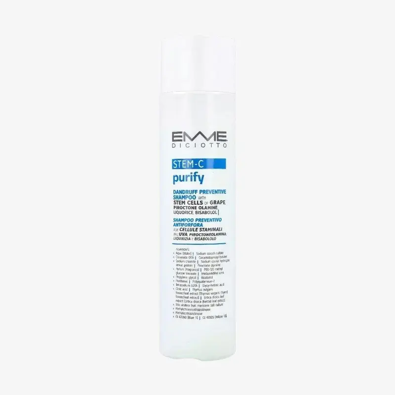 STEM-C Purify Dandruff Preventive Shampoo Emmediciotto antiforfora