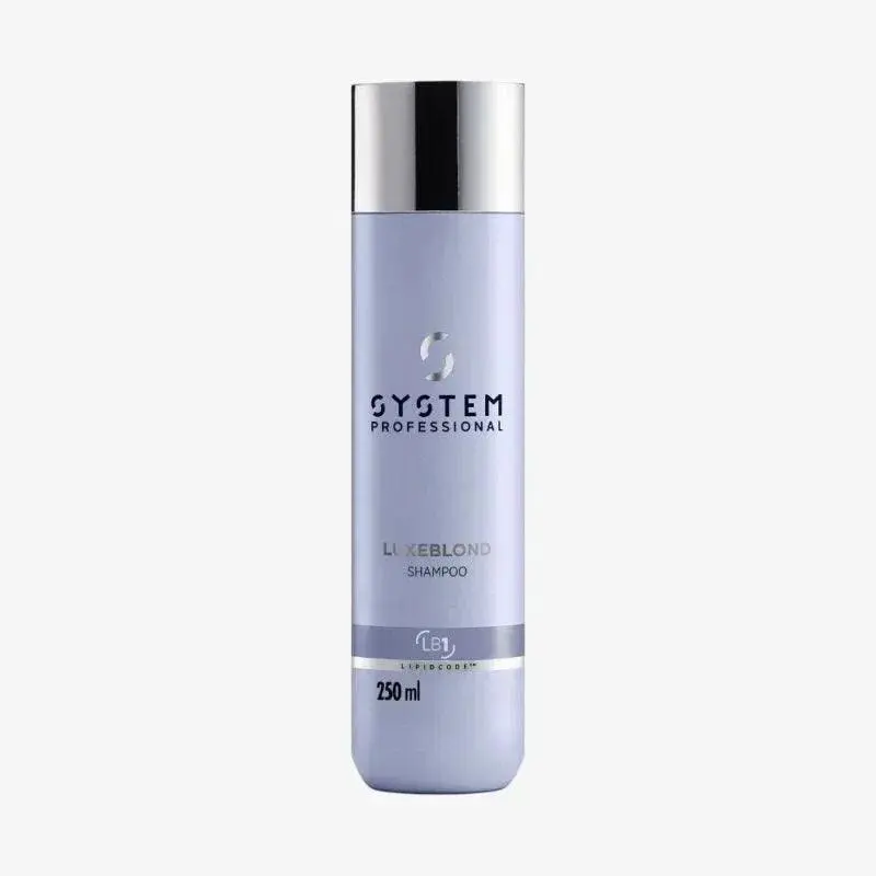 System Professional LuxeBlond Shampoo antigiallo LB1 250ml