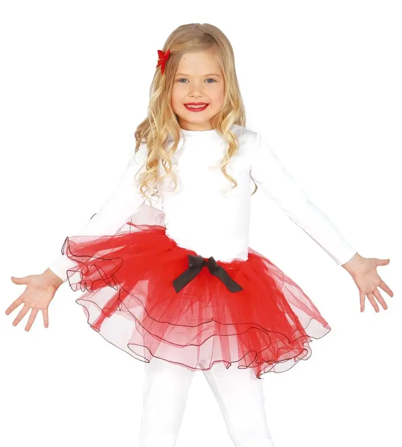 TUTU rosso da bambina