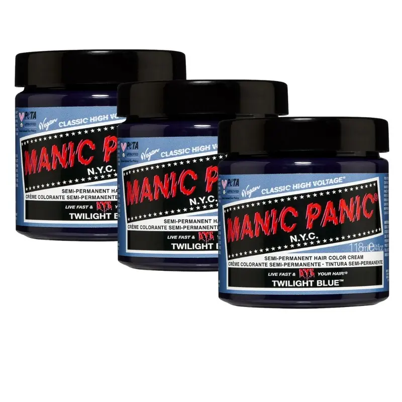 Twilight Blue – Classic High Voltage 118 ml – Set 3 Vasetti (-15%)