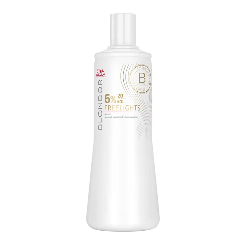Wella Blondor Freelights Developer 6% 20vol 1000ml - lozione ossidante