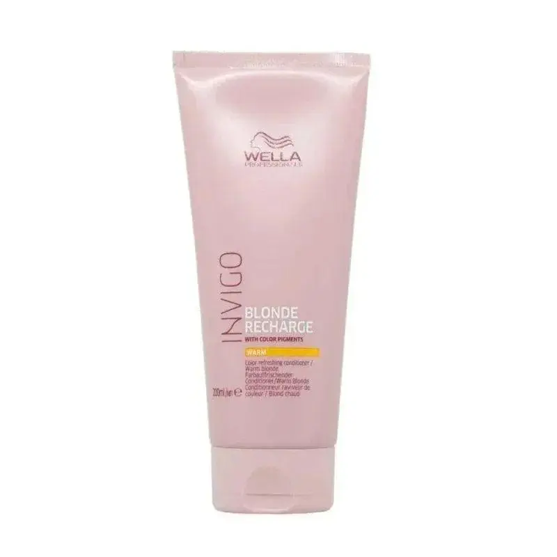 Wella Invigo Warm Color Refreshing Conditioner 200ml capelli biondi